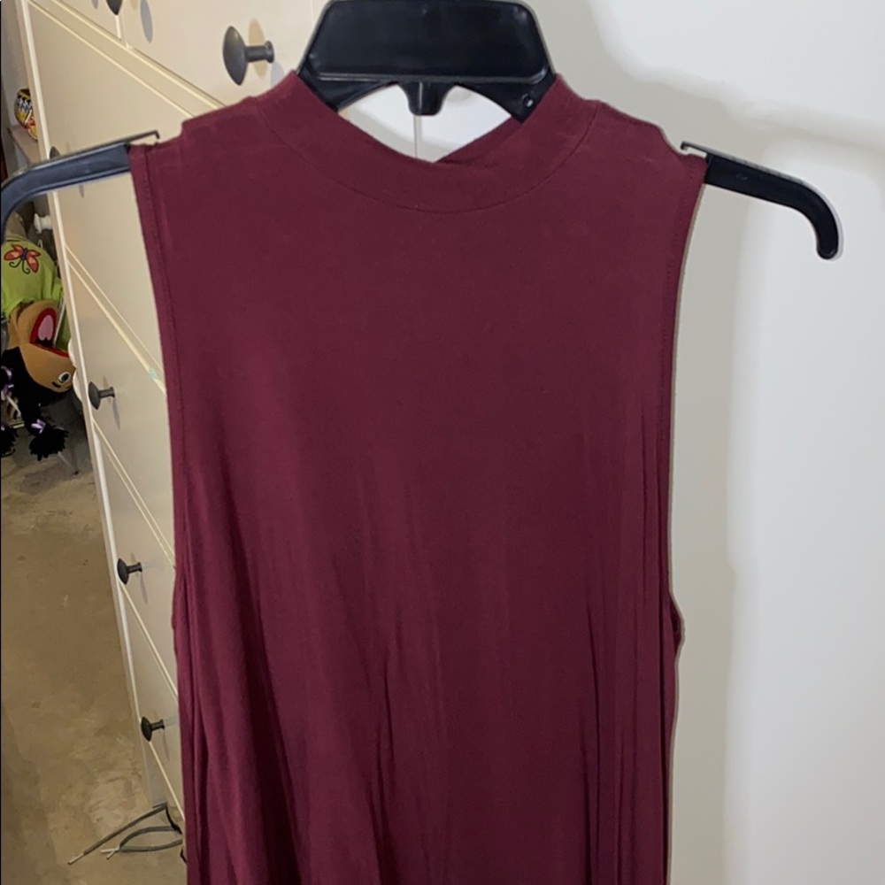 Never worn maroon dress